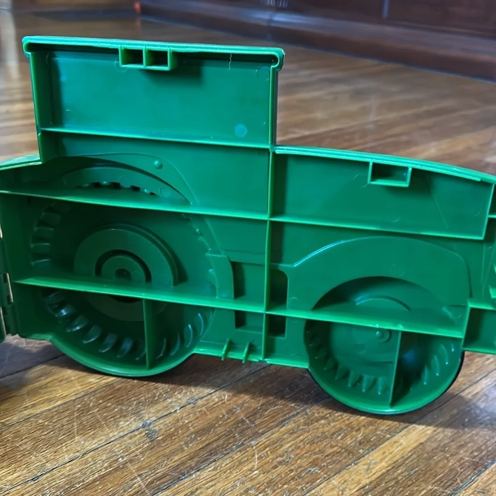 John Deere Green ERTL Toy Tractor/Car Storage